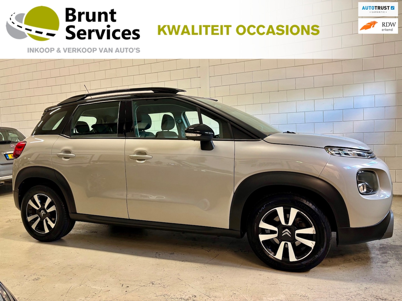 Citroën C3 Aircross - 1.2T 110pk S&S Shine Bj.17|AUTOMAAT|Pdc|DEALER ONDERHOUDEN !! - AutoWereld.nl