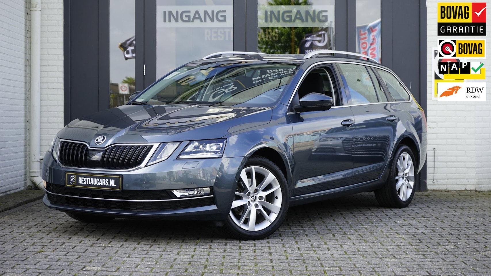 Skoda Octavia Combi - 1.0 TSI Greentech AUTOMAAT-CANTON SOUND-CLIMA-CRUISE-KEYLESS-LED-NAVIGATIE-STOELVERWARMING - AutoWereld.nl