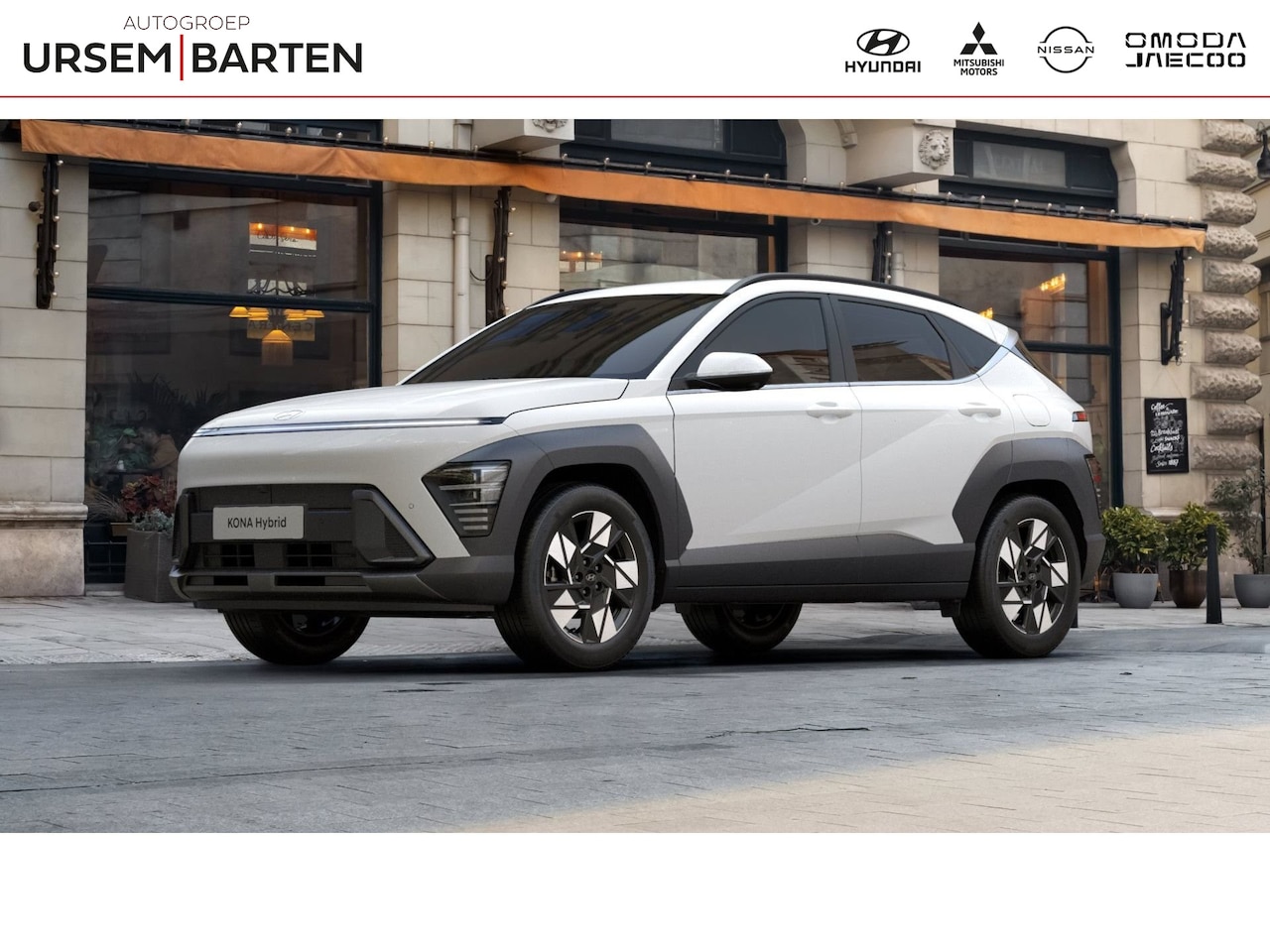 Hyundai Kona - 1.6 GDI HEV Premium | Apple Carplay/Android Auto | Blind-spot Collission Assist | Lederen - AutoWereld.nl