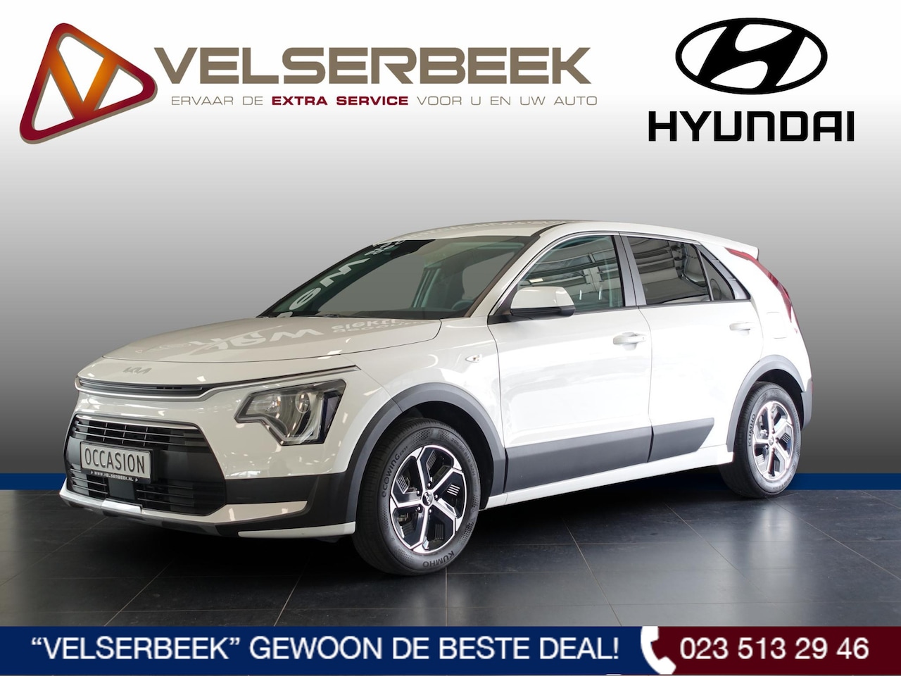 Kia Niro - 1.6 GDi Hybrid ComfortLine*ACC/LMV/Carplay/Camera* - AutoWereld.nl