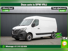 Renault Master - Bleu DCI 135PK | L2H2 | Nieuw | Navi | 3-Zits | LED | Cruise | Airco