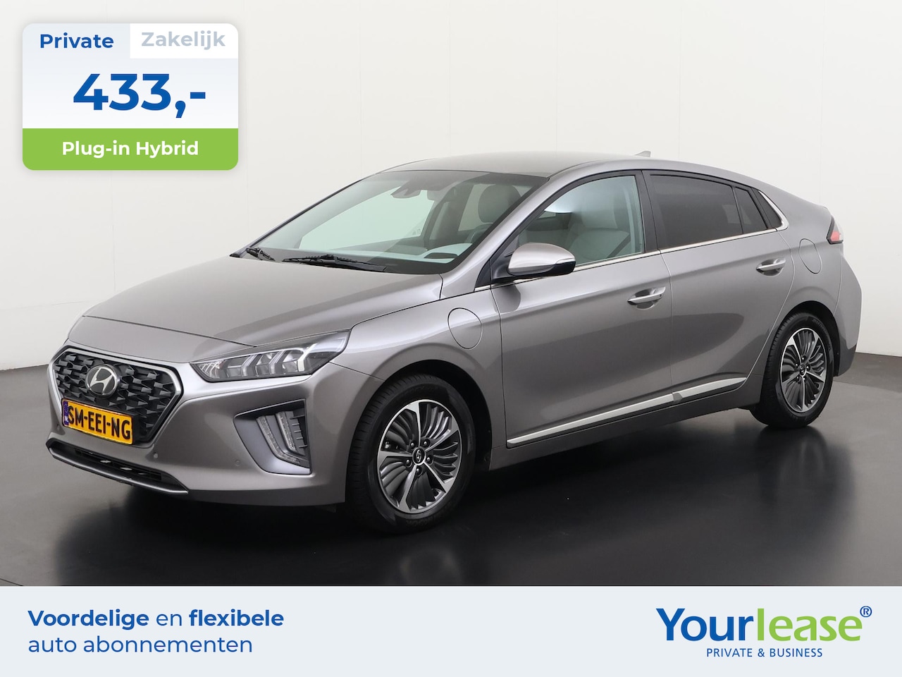 Hyundai IONIQ - 1.6 GDi PHEV Premium | All-in 433,- Private Lease | Direct uit voorraad - AutoWereld.nl