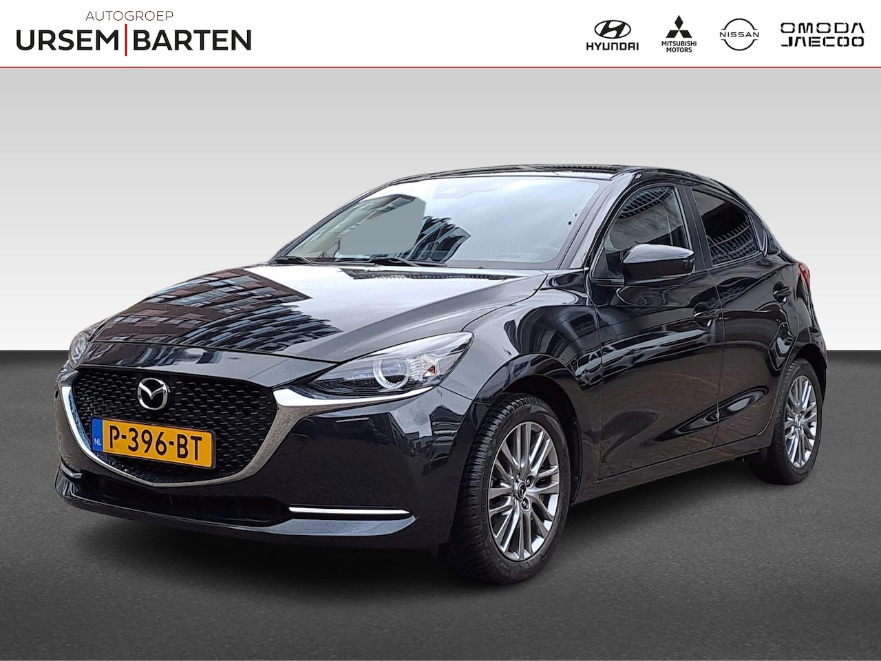 Mazda 2 - 1.5 SKYACTIV-G 90PK LUXURY NAVI CAMERA HUD LED ECC NAP | Blind Spot Monitoring (BSM): dode - AutoWereld.nl