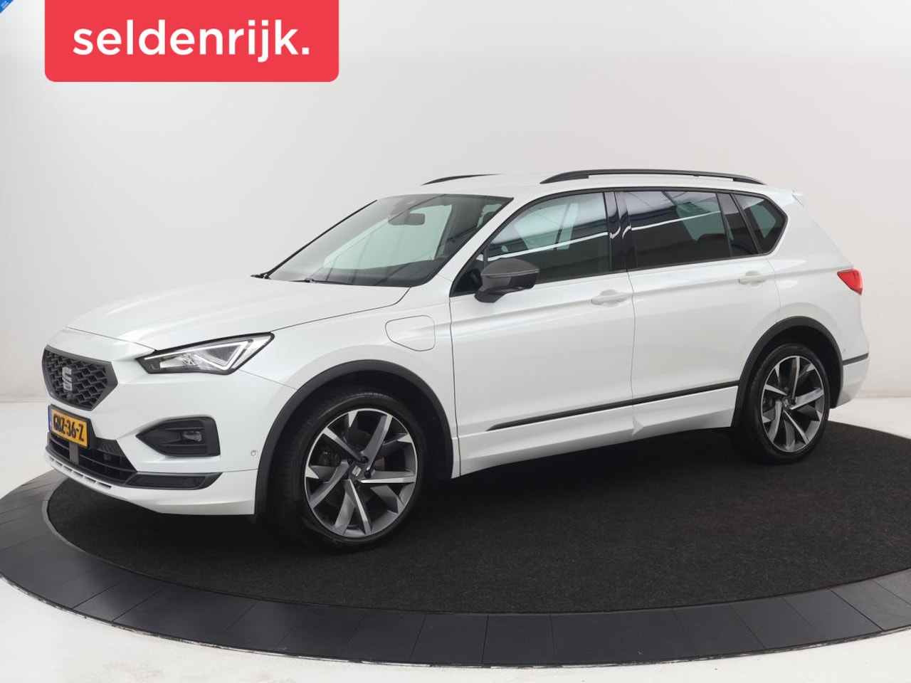 SEAT Tarraco - 1.4 TSI e-Hybrid PHEV FR | SOH 91,2% | Trekhaak | Stoelverwarming | 360 Camera | Adaptive - AutoWereld.nl