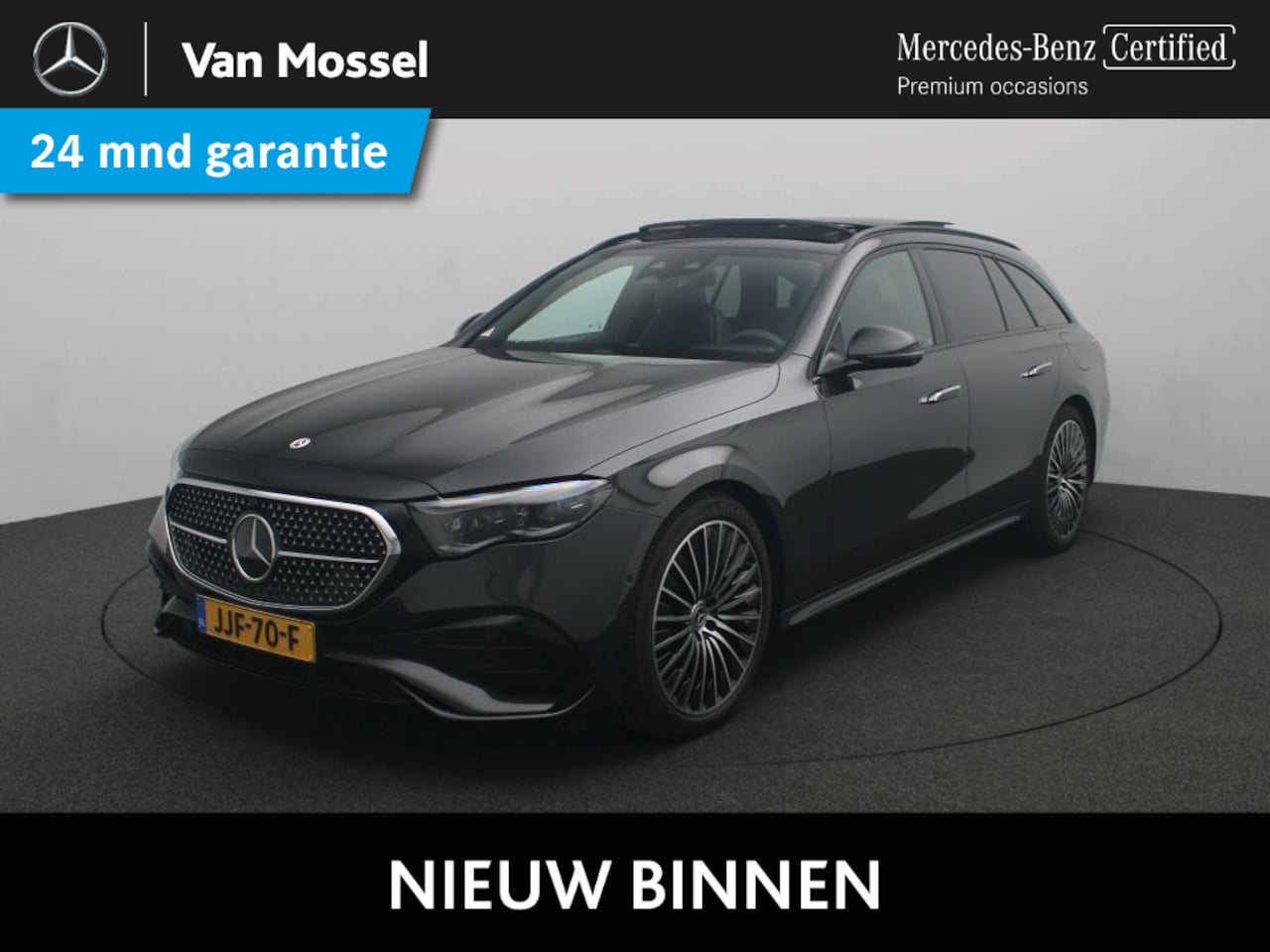 Mercedes-Benz E-klasse Estate - 300 e Sport Edition Panoramadak / Burmester / SuperScreen / Keyless / Memory Seats / Stoe - AutoWereld.nl