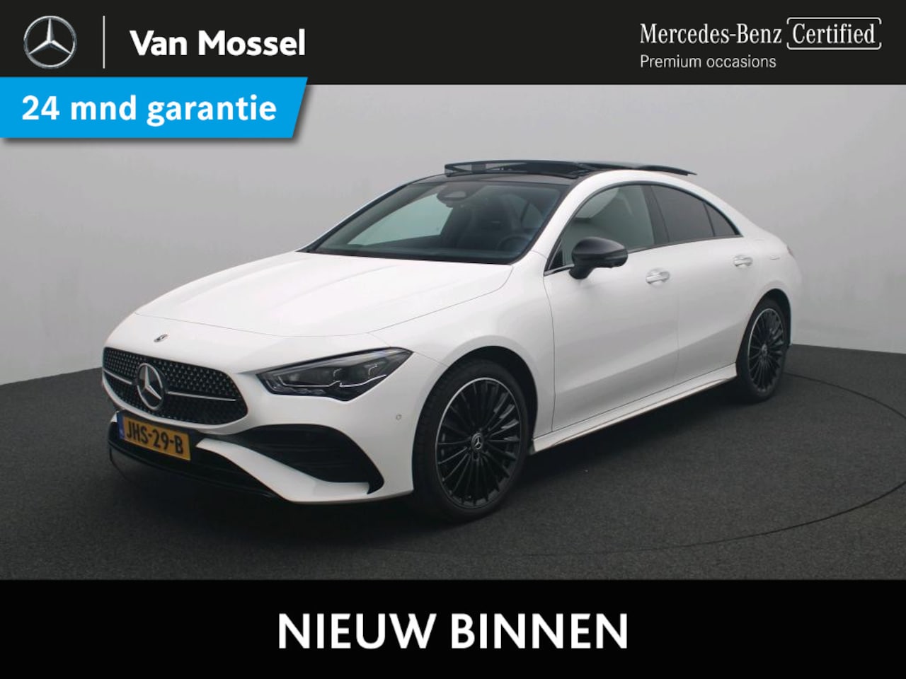 Mercedes-Benz CLA-Klasse - 250 e Business Solution AMG Panoramadak / Memory Seats / 360 Camera / Nightpakket / Keyles - AutoWereld.nl