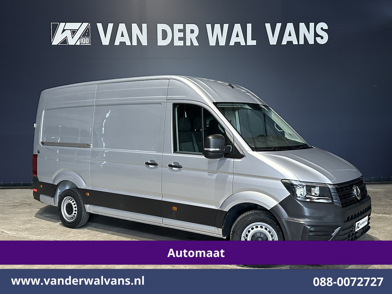 Volkswagen Crafter - 2.0 TDI 177pk Automaat L3H3 L2H2 Euro6 Airco | Stoelverwarming | Parkeersensoren Bijrijder - AutoWereld.nl