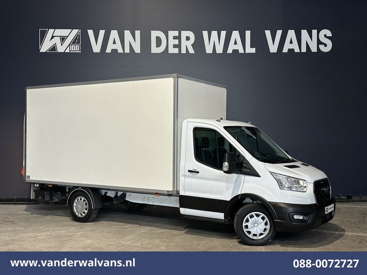 Ford Transit - 2.0 TDCI 160pk Bakwagen Laadklep Euro6 Airco | Cruisecontrol | Verwamde voorruit Bijrijder - AutoWereld.nl