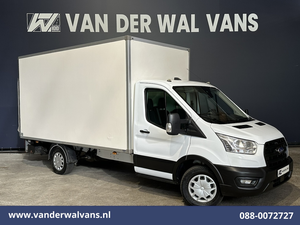 Ford Transit - 2.0 TDCI 130pk Bakwagen Laadklep Euro6 Airco | Cruisecontrol | Verwarmde voorruit Bijrijde - AutoWereld.nl