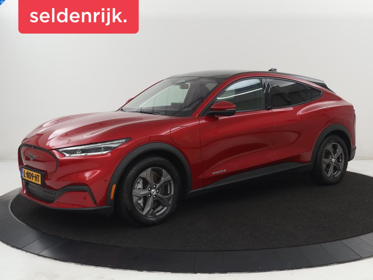 Ford Mustang Mach-E - RWD 75 kWh | SOH 91% | Panoramadak | 360 Camera | Leder | Stoelverwarming | B&O Sound | Ad - AutoWereld.nl