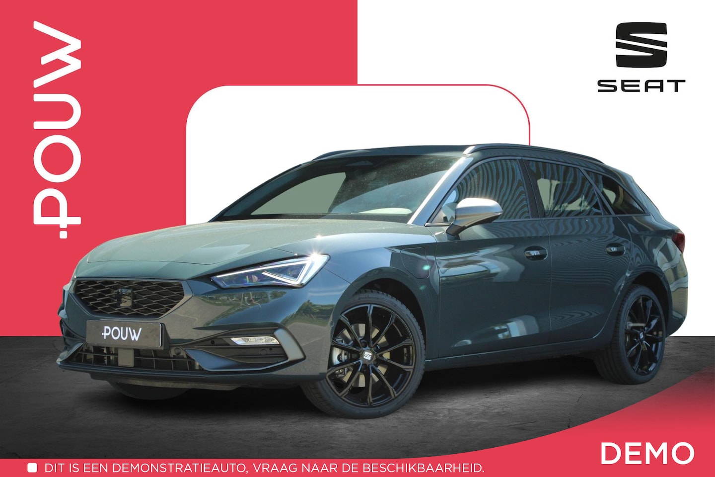 SEAT Leon Sportstourer - 1.5 TSI 204pk e-Hybrid FR Business | Midnight Pack | Safe Driving Pack - AutoWereld.nl