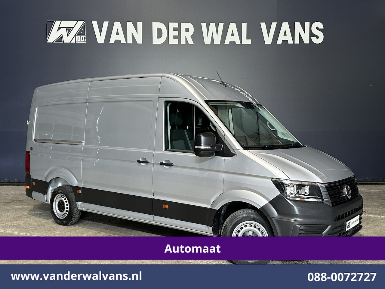 Volkswagen Crafter - 2.0 TDI 177pk Automaat L3H3 L2H2 Euro6 Airco | Stoelverwarming | Parkeersensoren Bijrijder - AutoWereld.nl