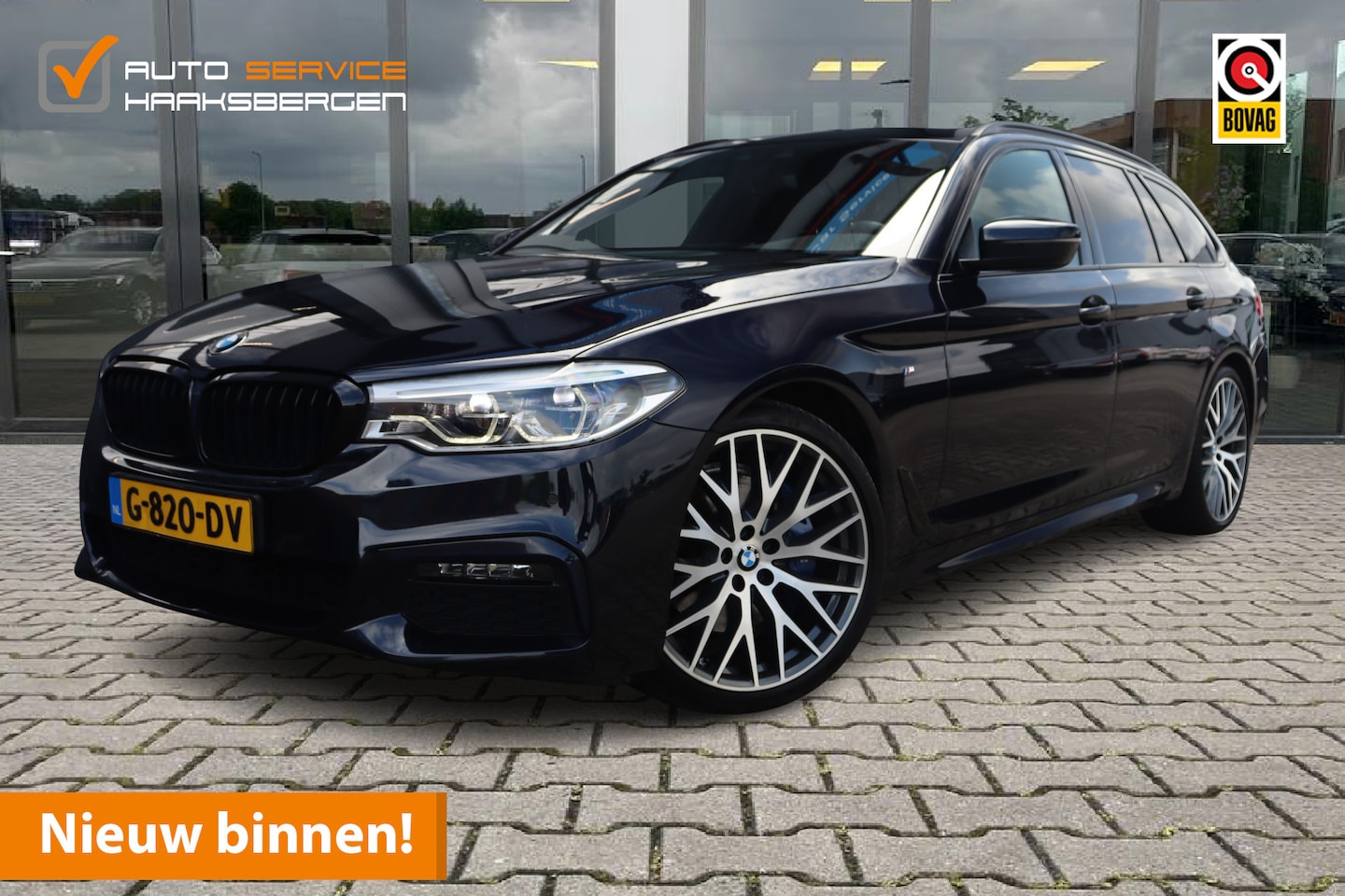 BMW 5-serie Touring - 530i M-Sport | Pano | Nappa Leder | Trekhaak | - AutoWereld.nl