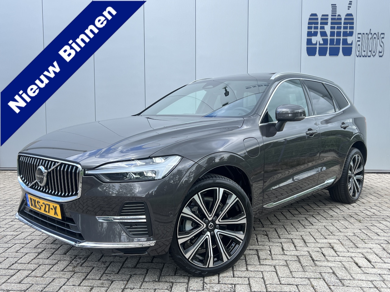 Volvo XC60 - 2.0 T8 455 pk Plug-in hybrid AWD Plus Bright Navigatie Trekhaak Panoramadak Luchtvering El - AutoWereld.nl