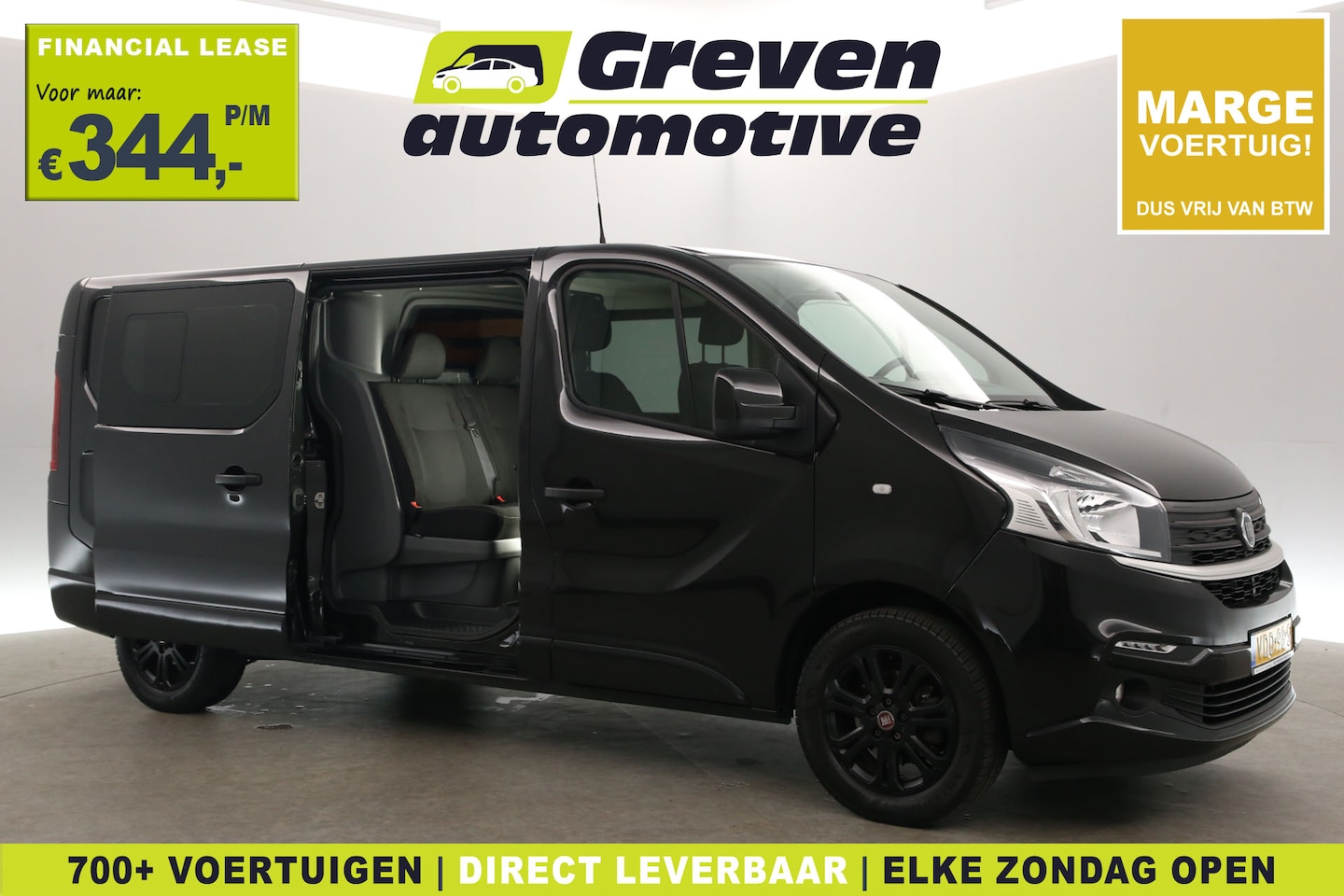 Fiat Talento - 1.6 MJ EcoJet L2H1 | Marge | Dubbele Cabine | Airco | Cruise | Trekhaak | Parkeersens. - AutoWereld.nl
