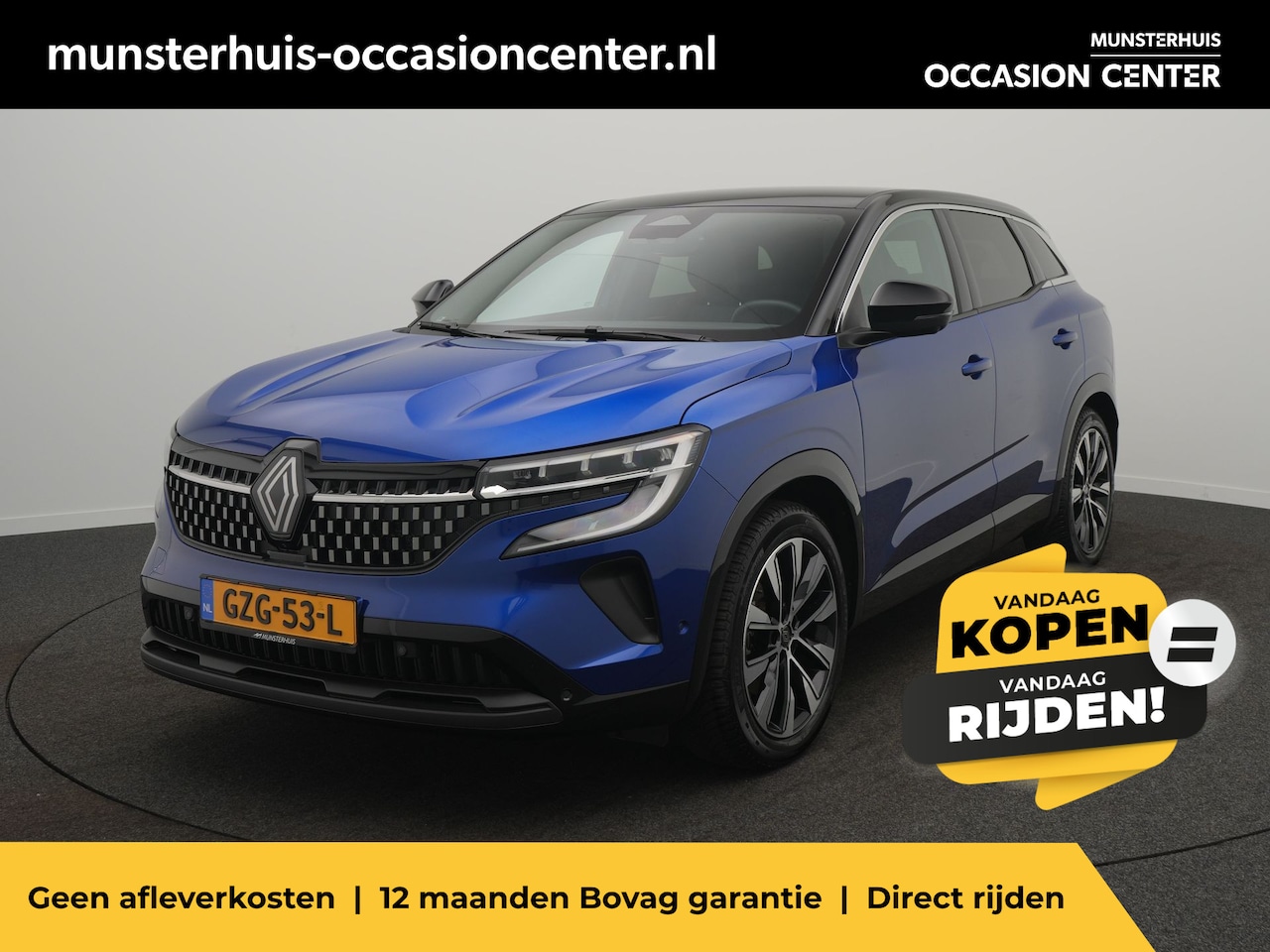 Renault Austral - E-Tech Full Hybrid 200 Techno - RIJKLAARPRIJS - All Seasonbanden - NL-Auto - Adaptive Crui - AutoWereld.nl