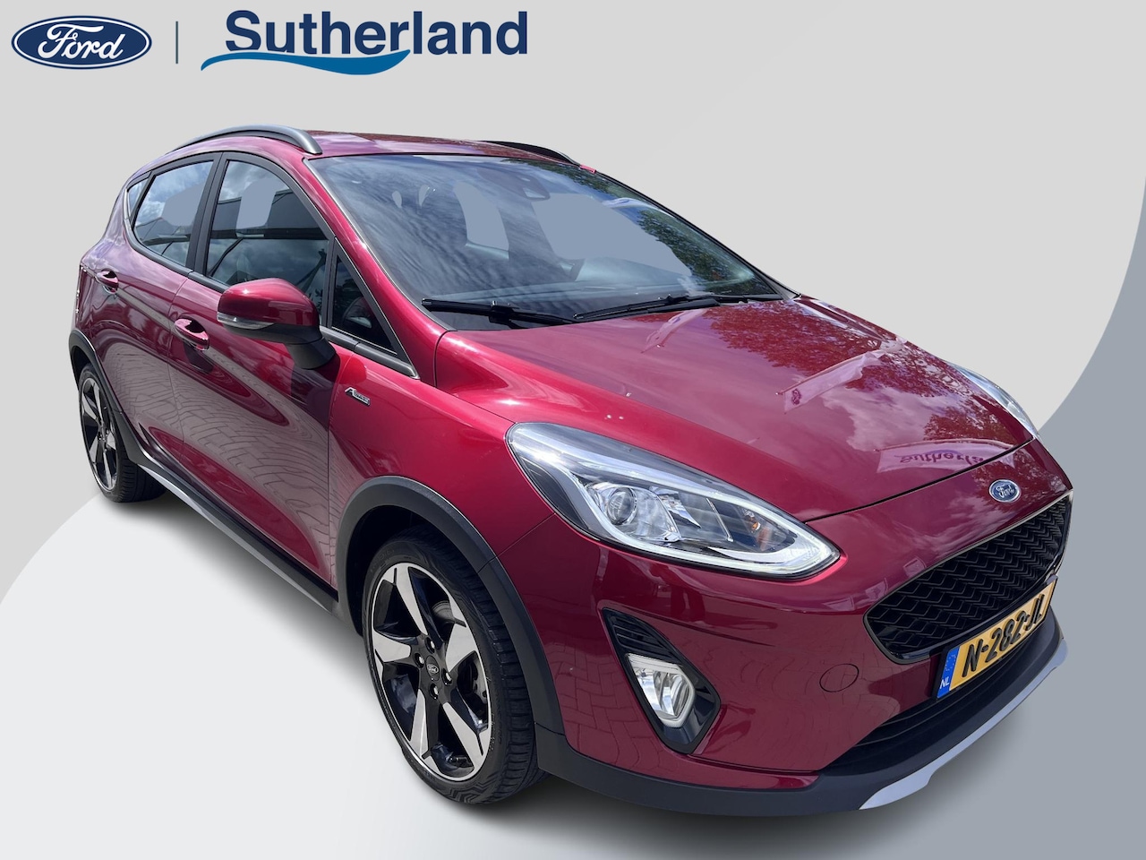 Ford Fiesta - 1.0 EcoBoost Hybrid Active X 125pk | Winterpack | SYNC 3 Navigatie | Automatische Airco | - AutoWereld.nl
