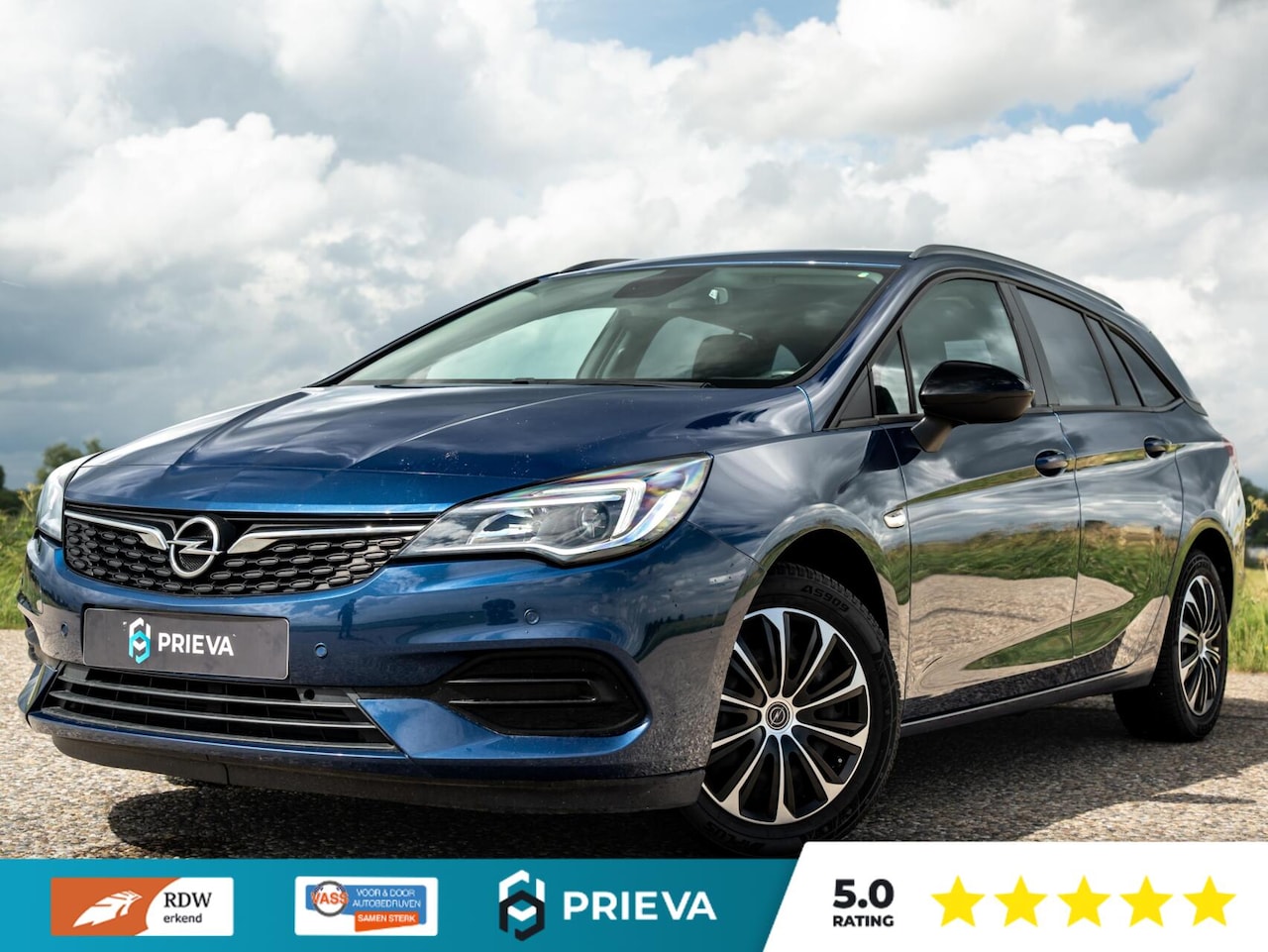 Opel Astra Sports Tourer - 1.2 Turbo | Stoelverwarming | Dealer | Apple/Android - AutoWereld.nl