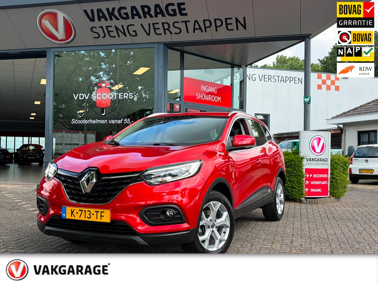Renault Kadjar - 1.3 TCe Zen navi , Bovag rijklaarprijs !! - AutoWereld.nl