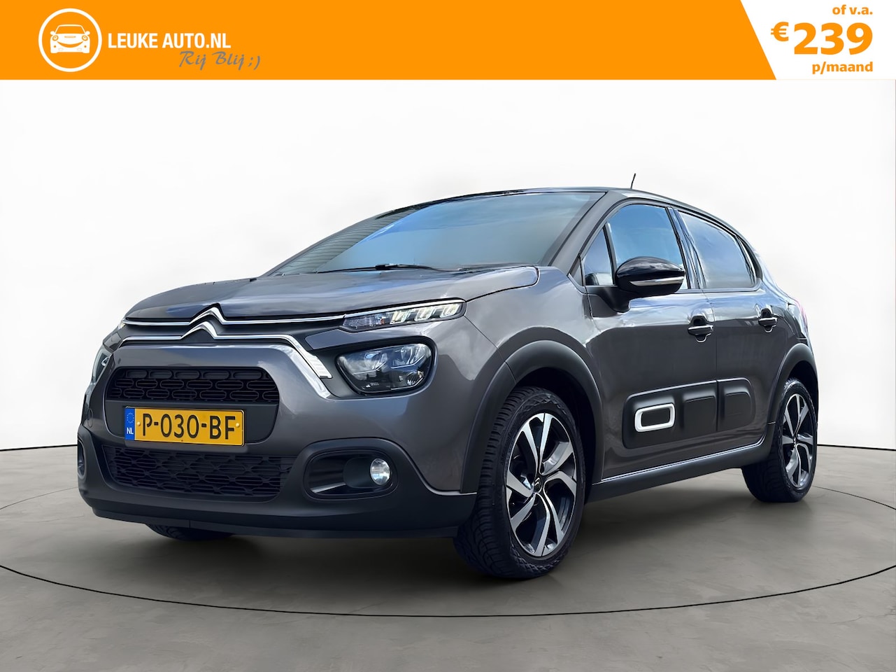 Citroën C3 - 1.2 PureTech 110PK Automaat Shine Apple-Carplay Camera - AutoWereld.nl