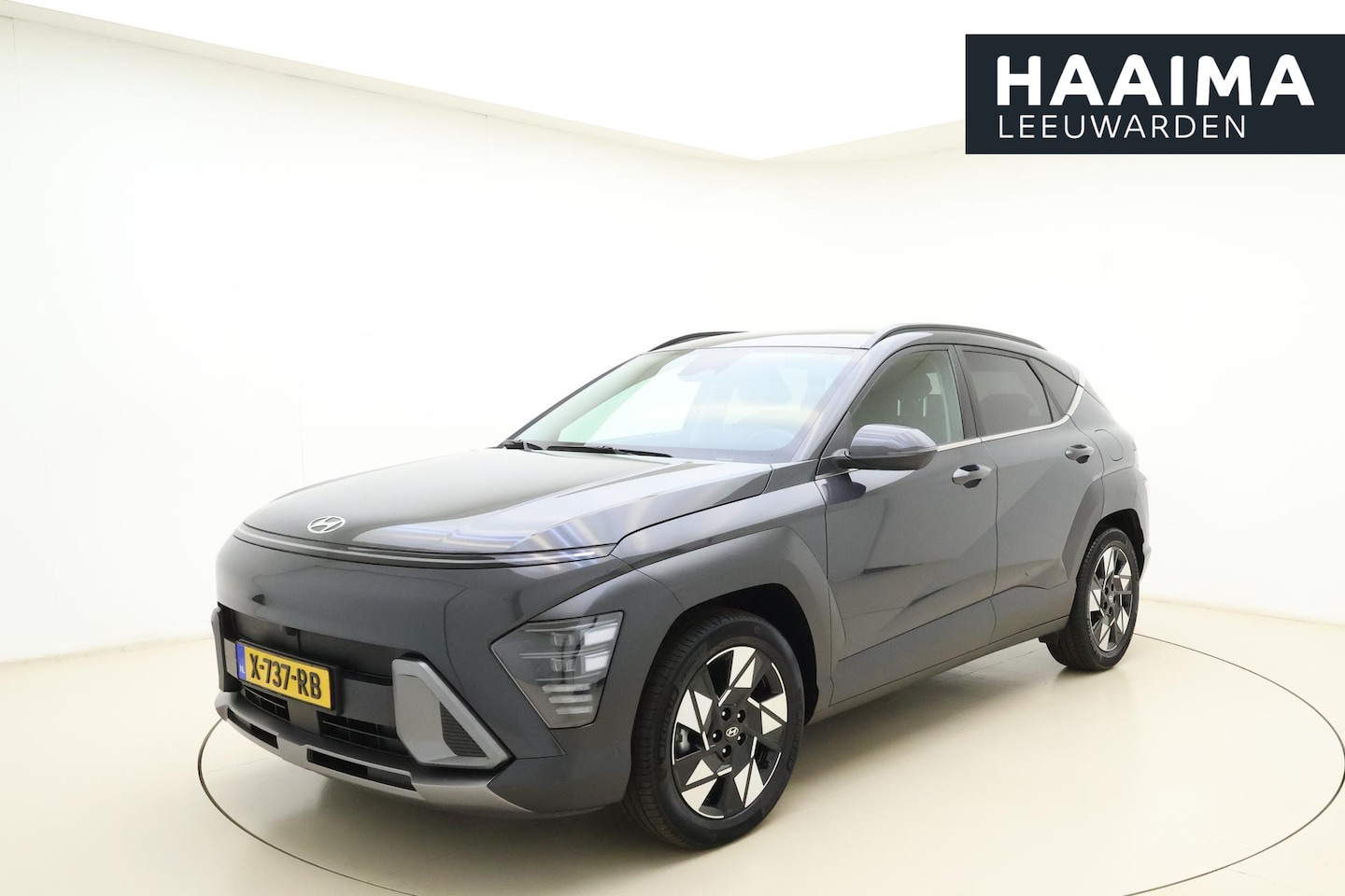 Hyundai Kona - 1.6 GDI HEV Premium Automaat | Lederen bekleding | Stoel & Stuurverwarming | Camera | Clim - AutoWereld.nl
