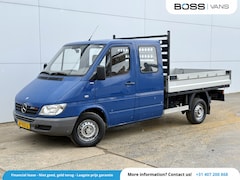 Mercedes-Benz Sprinter - 208 2.2 CDI Dubbele Cabine Trekhaak 6 Personen Open laadbak Pritische