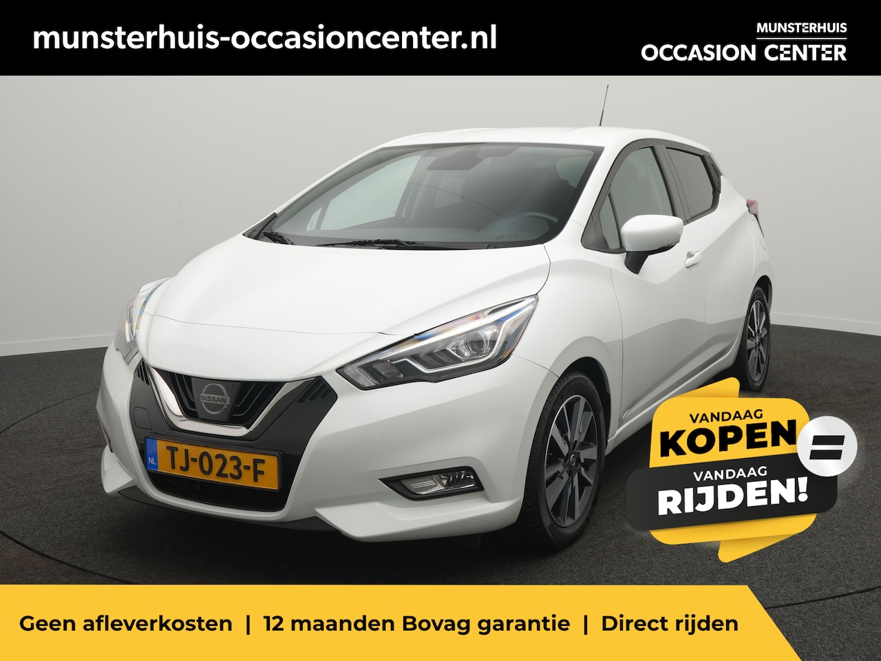 Nissan Micra - 0.9 IG-T 90 N-Connecta - RIJKLAARPRIJS - All Seasonbanden - Achteruitrijcamera - Stoelverw - AutoWereld.nl