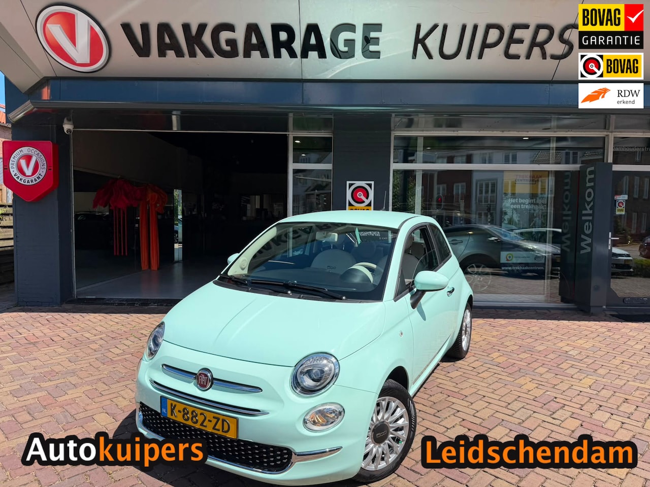 Fiat 500 - 1.0 Hybrid Lounge 1.0 Hybrid Lounge - AutoWereld.nl