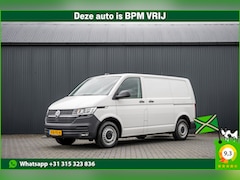 Volkswagen Transporter - T6.1 2.0 TDI L1H1 | 150 PK | Automaat | 1e Eigenaar | Cruise | Carplay | Zijschuifdeur R+L