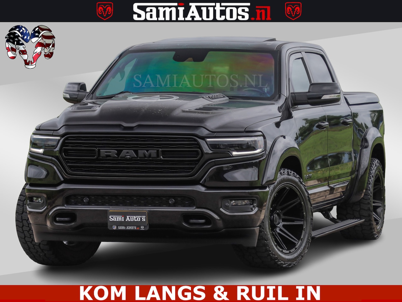 Dodge Ram Pick Up - HULK WIDE BODY KIT | HEMI 5.7 V8 402PK | MEEST DIKKE EN VOLLE UITVOERING | CREW CAB | DUBB - AutoWereld.nl