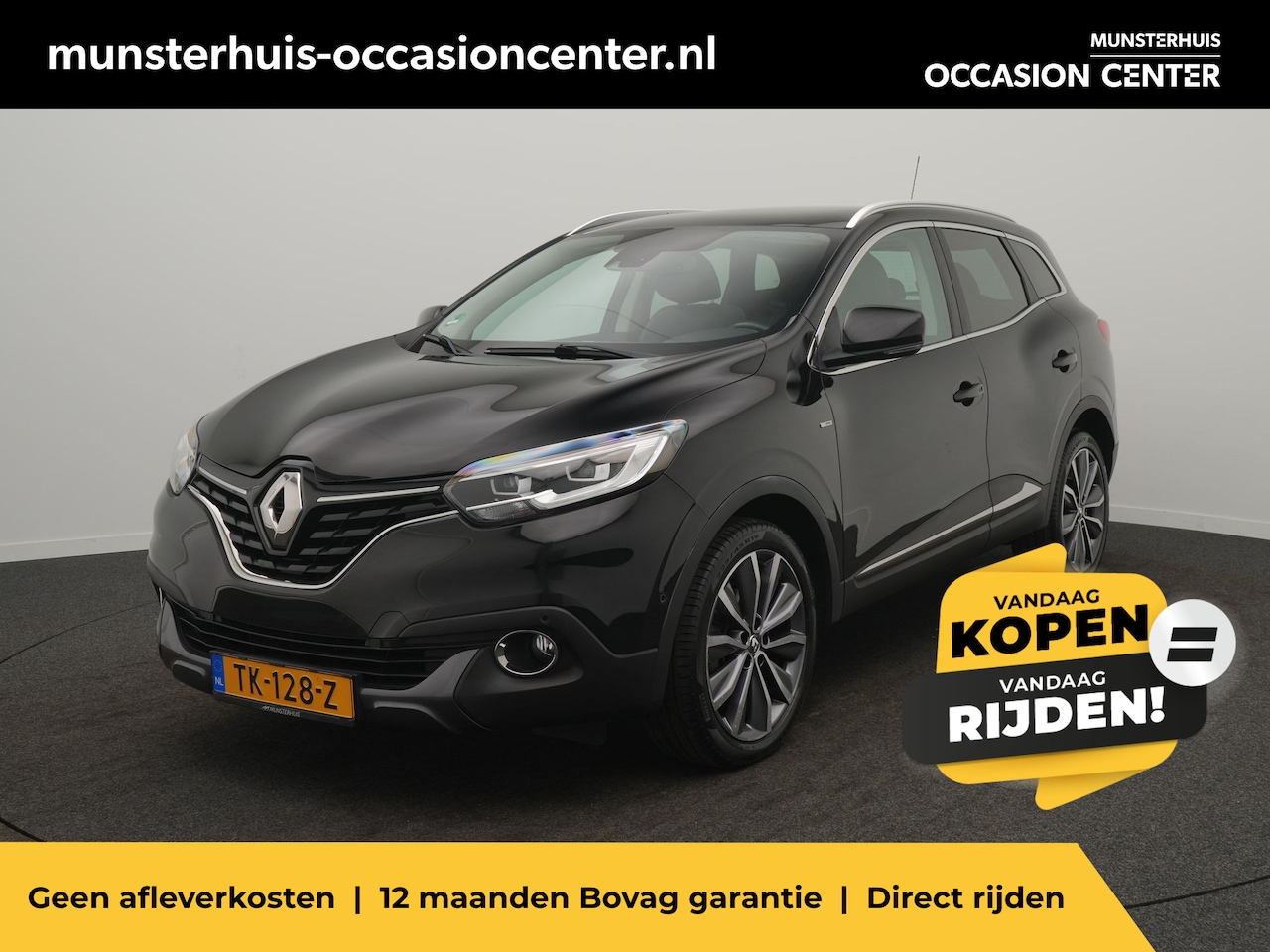 Renault Kadjar - TCe 130 EDC Bose - RIJKLAARPRIJS - Automaat - Achteruitrijcamera - Panoramadak - Dealerond - AutoWereld.nl