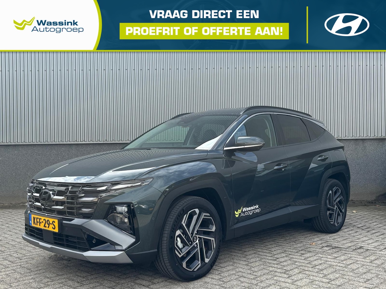Hyundai Tucson - 1.6 T-GDI PHEV Premium | Adaptive Cruise Control | Lederen Bekleding | 360° Camera | Elekt - AutoWereld.nl