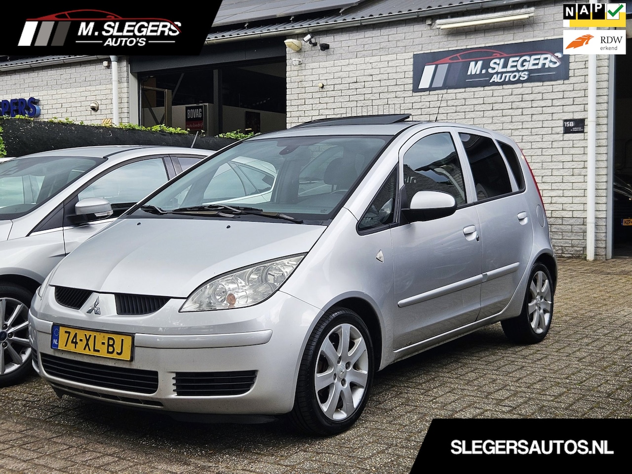Mitsubishi Colt - 1.5 d'Azur*Airco*Panodak*Nieuwe APK! - AutoWereld.nl