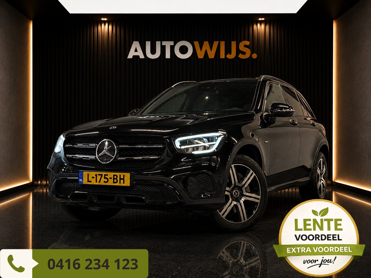 Mercedes-Benz GLC-klasse - 300e 4MATIC Business Solution AMG|PANO|AUT|NAVI|DEALERONDRHOUDEN - AutoWereld.nl