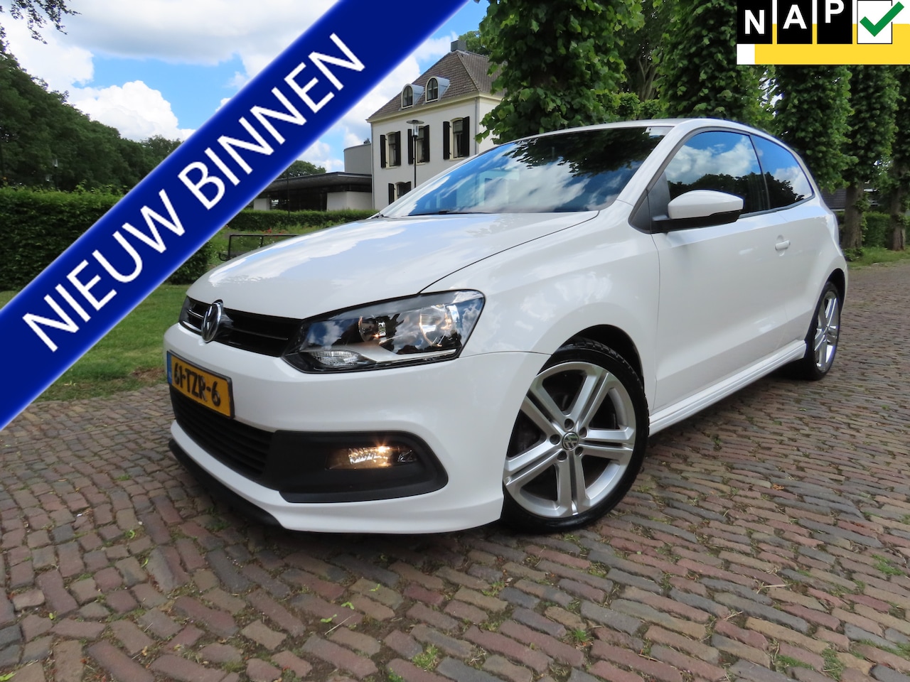 Volkswagen Polo - 1.2 TSI Highline Automaat R-Line Mindervalide Aanpassing 1e Eigenaar Ecc Cruisecontrol Lm - AutoWereld.nl