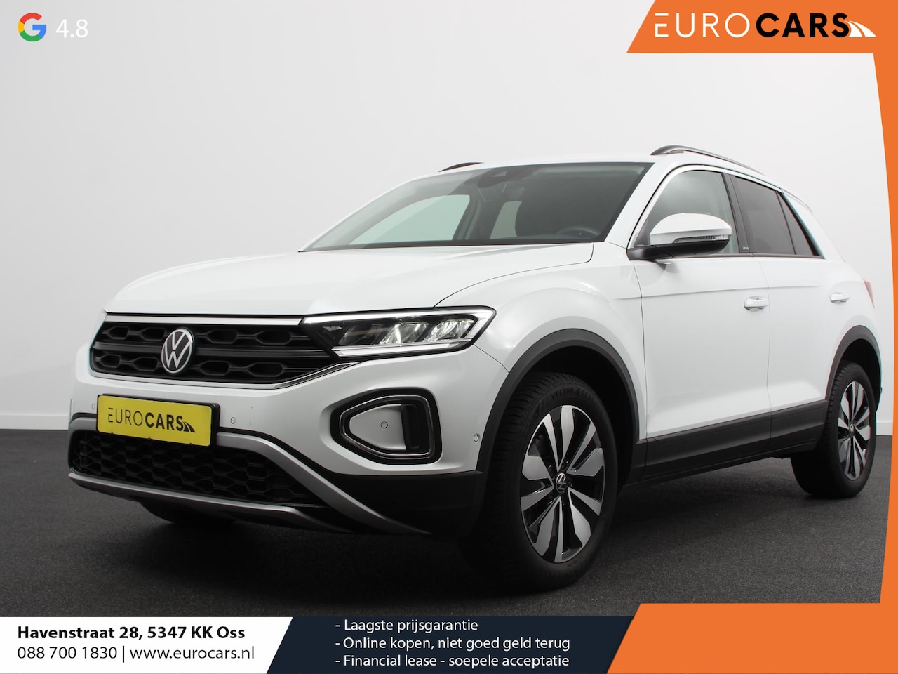 Volkswagen T-Roc - 1.0 TSI 110pk Move Navigatie Apple Carpla/Android Auto Digitale Cockpit Climate Control Li - AutoWereld.nl