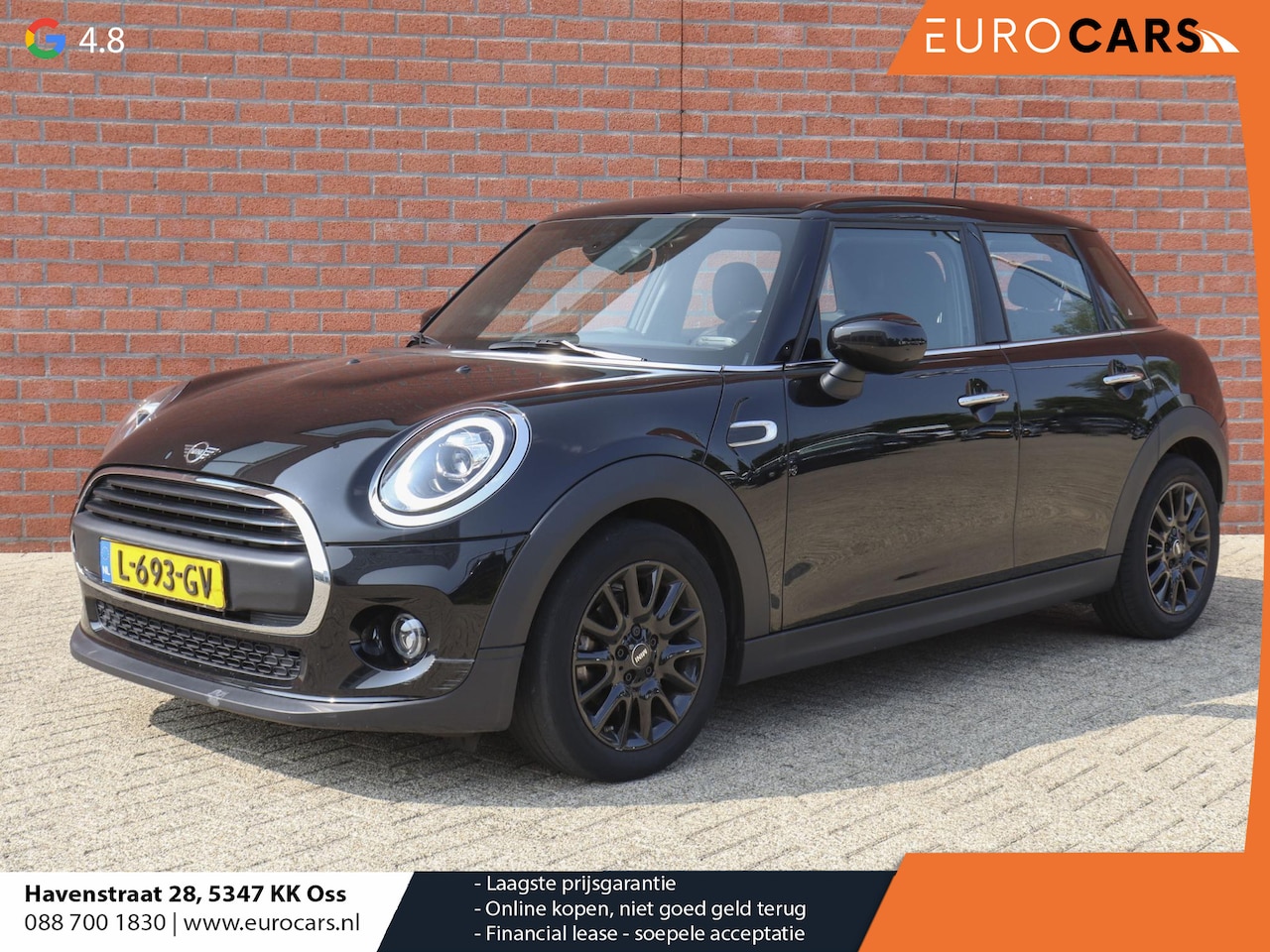 MINI One - 1.5 5-DRS Automaat Business Edition Navigatie PDC Cruise Control Airco 17" Lichtmetalen ve - AutoWereld.nl