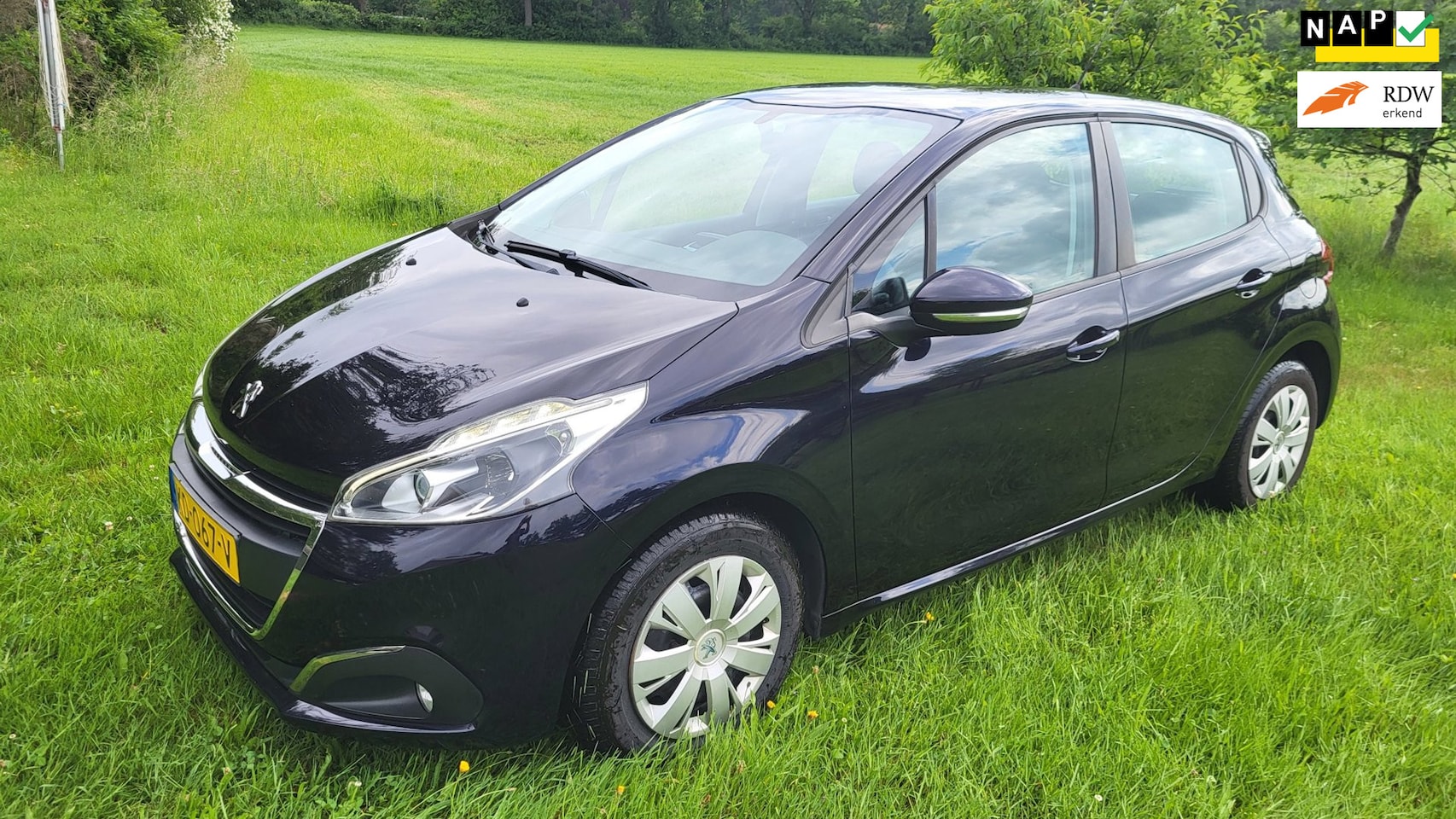 Peugeot 208 - 1.2 Blue Lion 82PK 2016 Blauw distributie v.v. (Rijklaar) - AutoWereld.nl