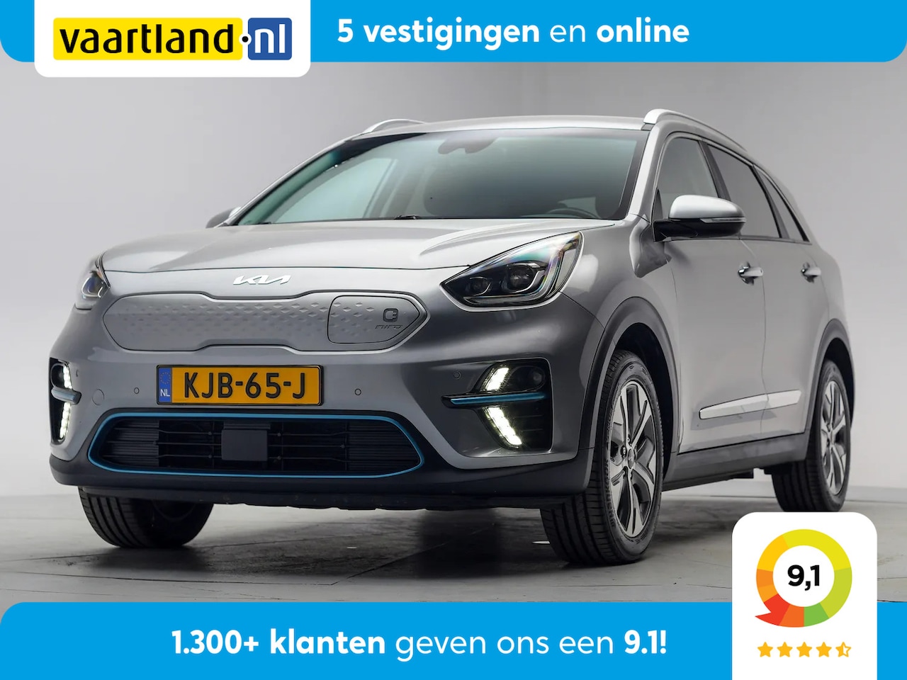 Kia e-Niro - ExecutiveLine 64 kWh 3-fase [ Leder JBL Adapt.cruise LED ] - AutoWereld.nl