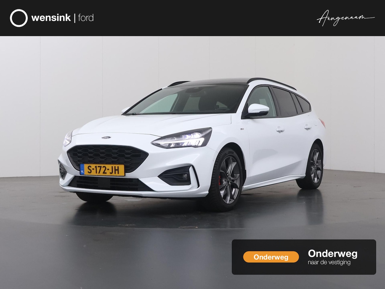 Ford Focus Wagon - 1.5 EcoBoost ST-Line X Business | Elekt. Wegklapbare Trekhaak | Winterpack | Cruise Contro - AutoWereld.nl