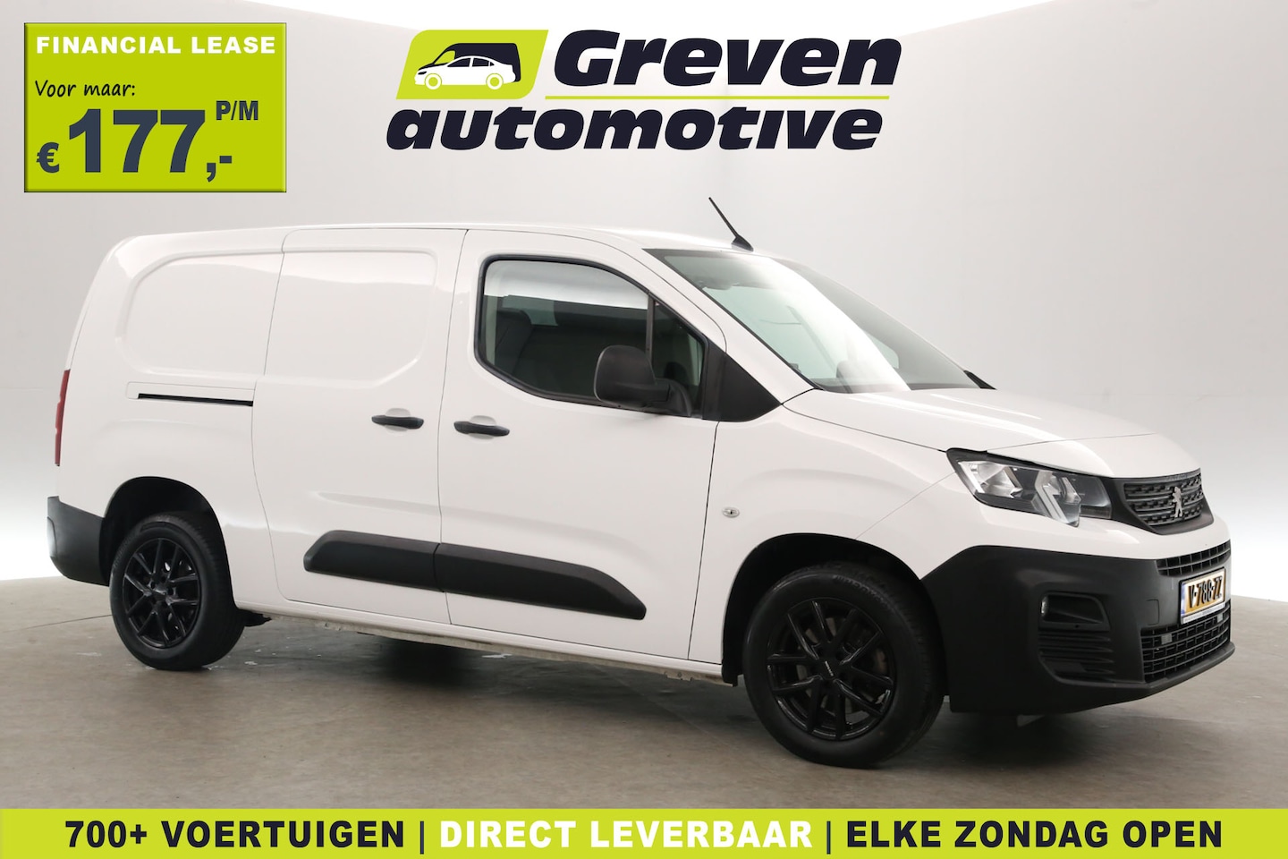 Peugeot Partner - 1.6 BlueHDI 100PK L2H1 | Airco | Cruise | Carplay | Parkeersens. - AutoWereld.nl