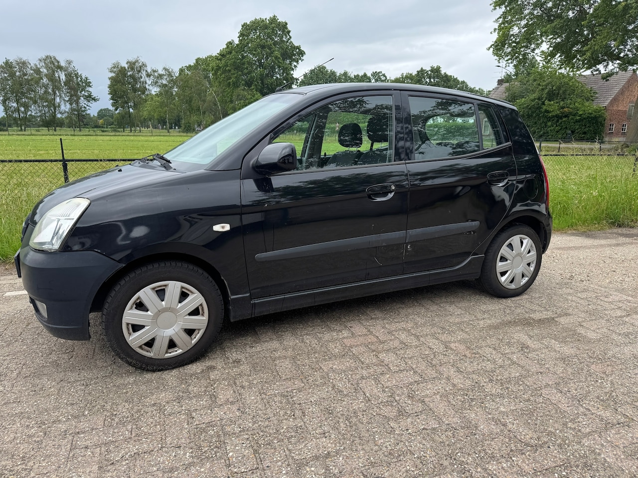 Kia Picanto - 1.0 Bling 1.0 Bling, apk 10-2026, deuk li achterdeur, motorkap steenslag - AutoWereld.nl