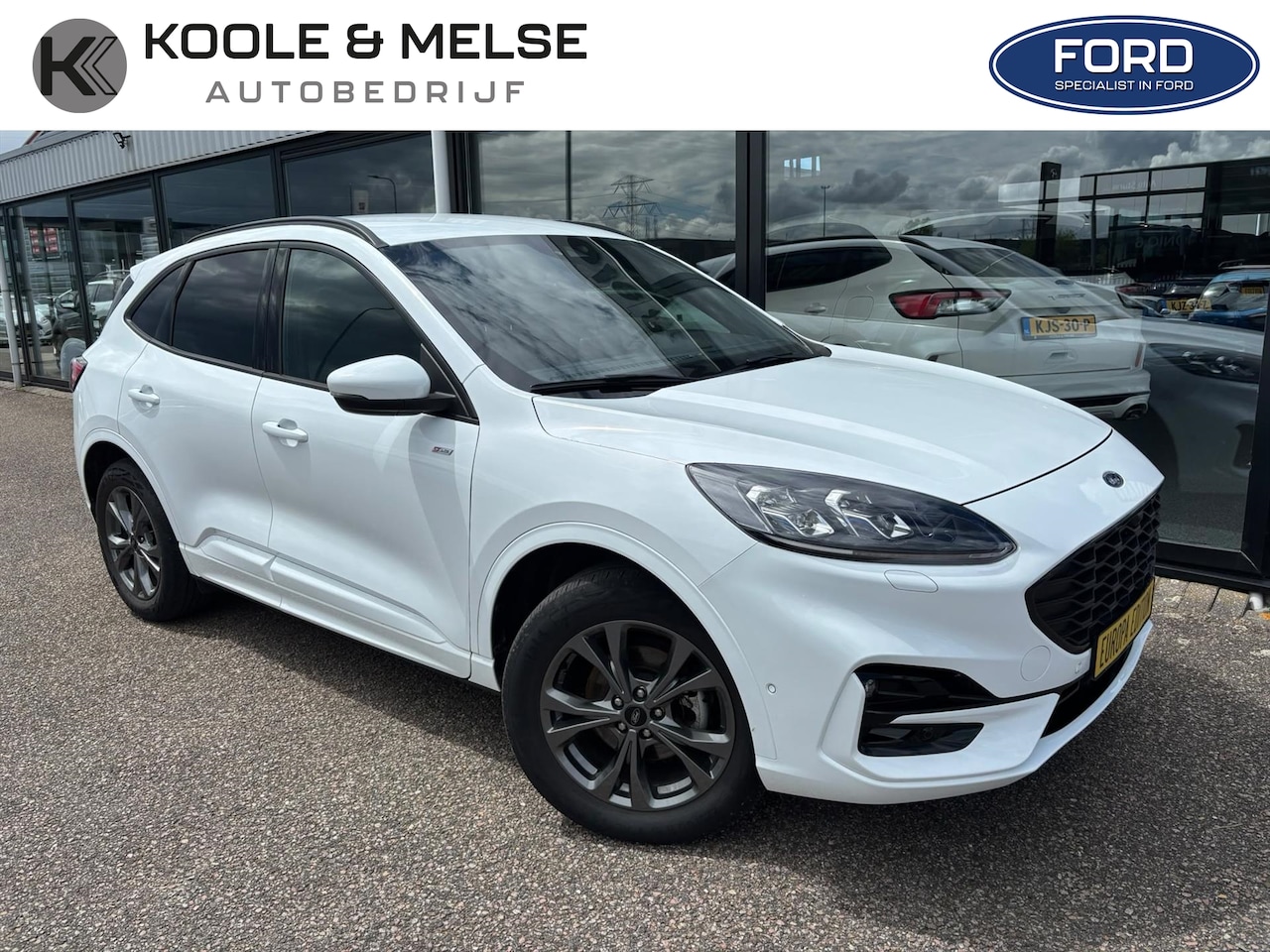 Ford Kuga - 2.5 PHEV e-CVT 225pk ST-Line X , Adaptive CC , voorruitverwarming , stoel en stuur verwarm - AutoWereld.nl