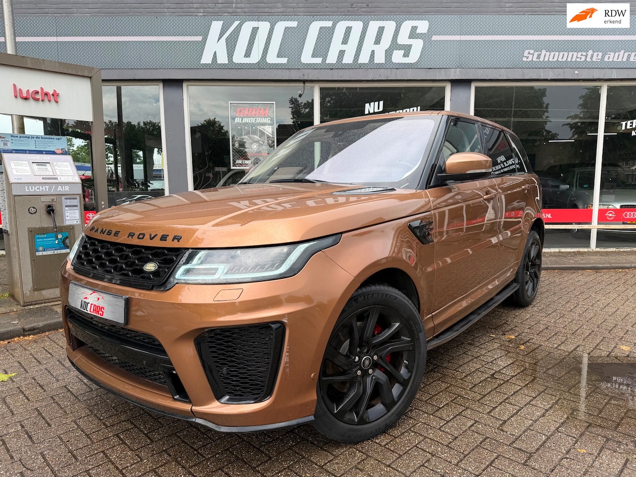 Land Rover Range Rover Sport - 3.0 V6 SC HSE Dynamic ENGELS PAPIEREN - AutoWereld.nl