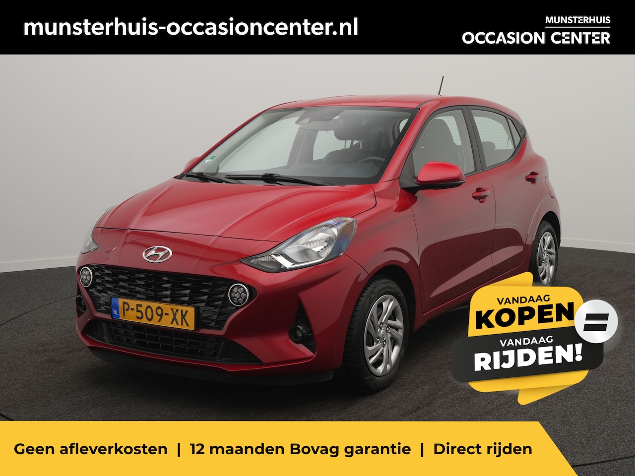 Hyundai i10 - 1.0 Comfort 5-zits - RIJKLAARPRIJS - All Seasonbanden - Cruise Control - Apple Carplay/And - AutoWereld.nl