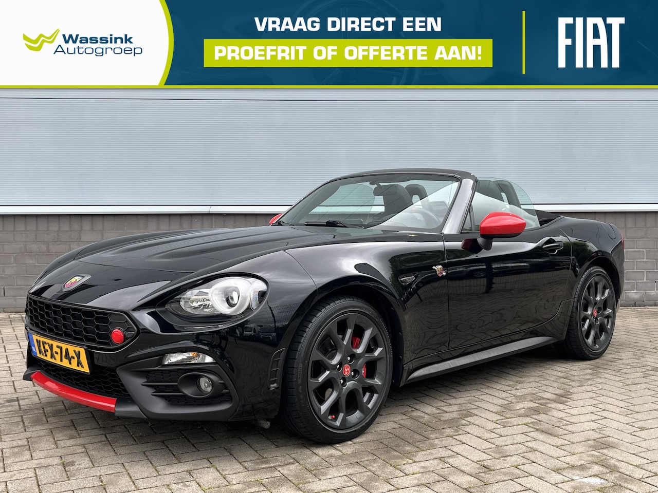 Fiat 124 Spider - Abarth 1.4 MultiAir Turbo 170 pk Automaat - AutoWereld.nl