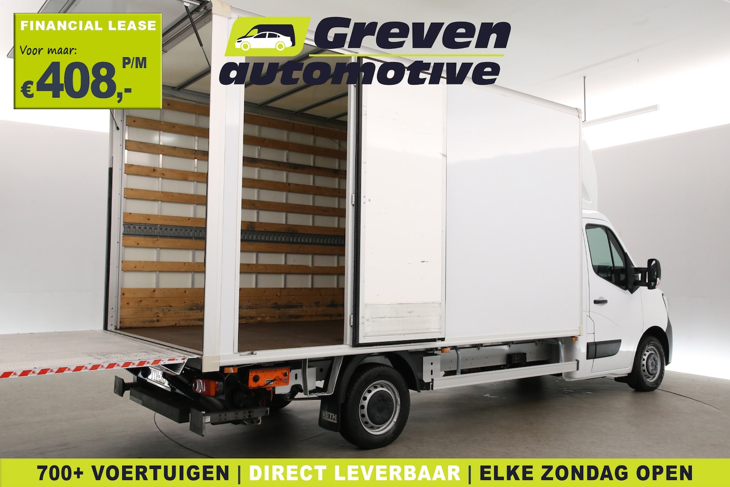 Renault Master - 2.3 DCI | Bakwagen | Laadklep | Zijdeur | Airco | Camera | Cruise | 3 Zits - AutoWereld.nl