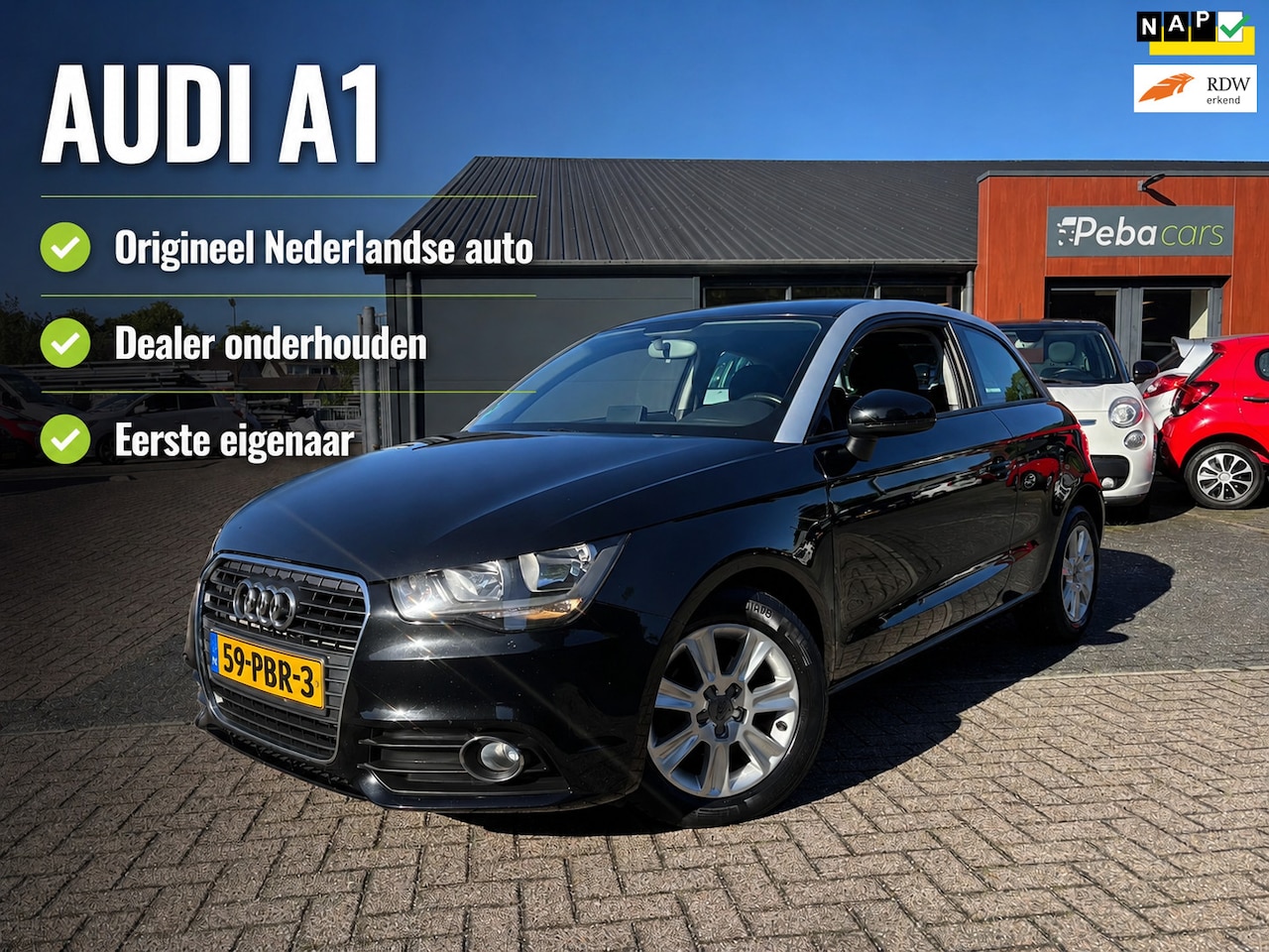 Audi A1 - 1.2 TFSI Attraction Pro Line Business*Navigatie*Nl Auto*Lichtmetaal!! - AutoWereld.nl