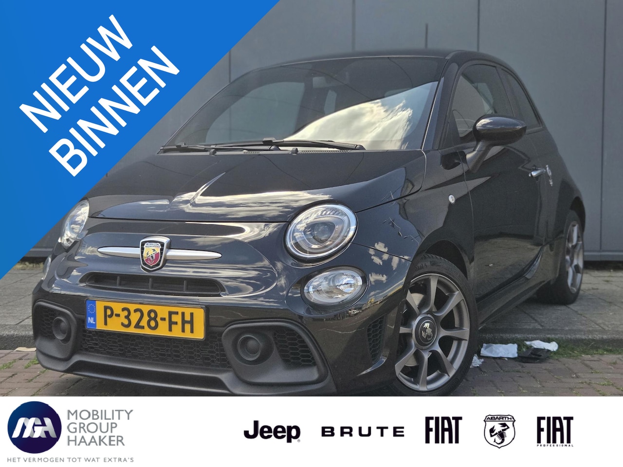 Fiat 500 Abarth - 1.4 T-Jet 595 70th Anniversary | Bluetooth | Parkeersensoren | Dealeronderhouden - AutoWereld.nl