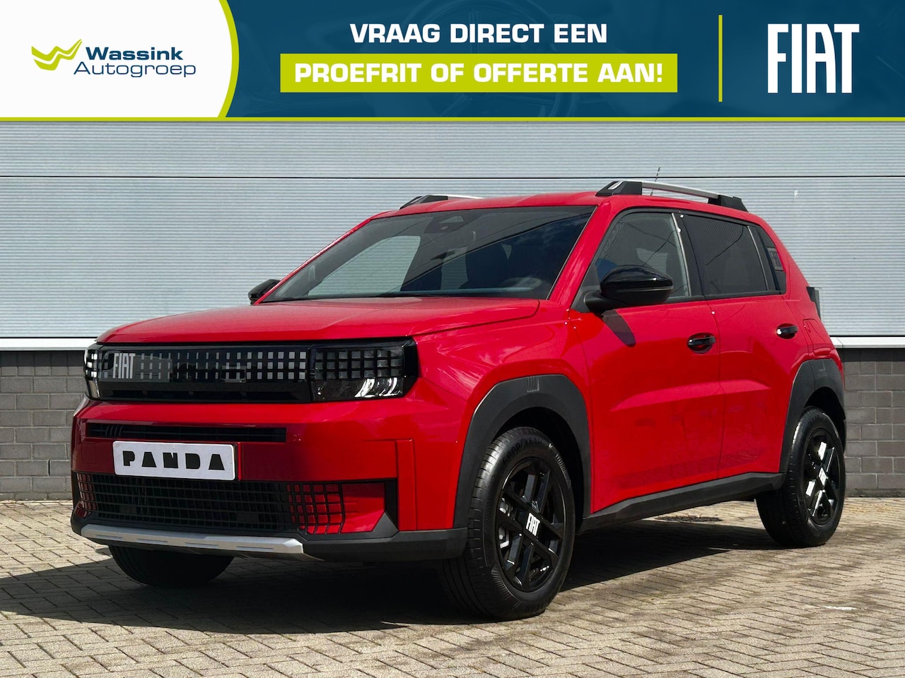 Fiat Grande Panda - Hybrid 100 pk Automaat Icon | Style Pack | Pixel LED Lampen | Apple Carplay / Android Auto - AutoWereld.nl